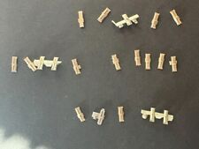 Spur N, Schienenverbinder, 20 Stück, Isolierend, messingfarben, gebr.(8), l=8mm