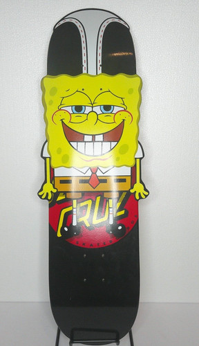 Santa cruz skateboard deck - santa,