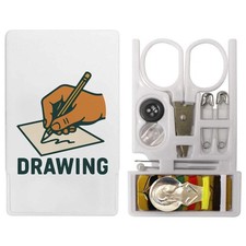 Mini-Reise-Nähset "Hand hält