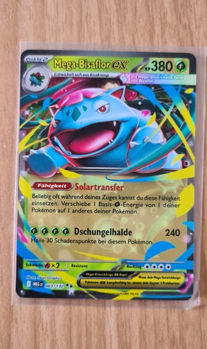 Pokemon karte mega bisaflor - karte,