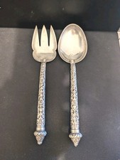 Salatbesteck aus 900er Silber
