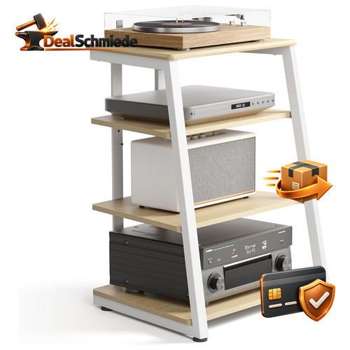Hifi rack holz stahl - rack,