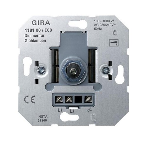 Gira dimmer einsatz 118100 - gira,
