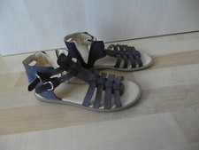 Kim Kay London Sandalen Schuhe Damen Gr. 37/4 braun Echtleder