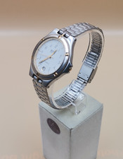 Vintage BWC 593-6427-25 30M Swiss Quarz Unisex Armbanduhr in guter Erhaltung