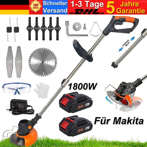 1800w akku rasentrimmer mit - 1800w, 2