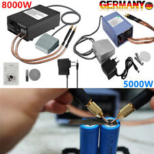 8000W Mini-Punktschweißmaschine für 18650 Li-ion-Akku-Punktschweißgerät Kit DIY