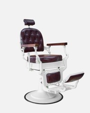 Herren Friseurstuhl Barber Barbier Stuhl Barbershop John Barber & Sons WOODIST