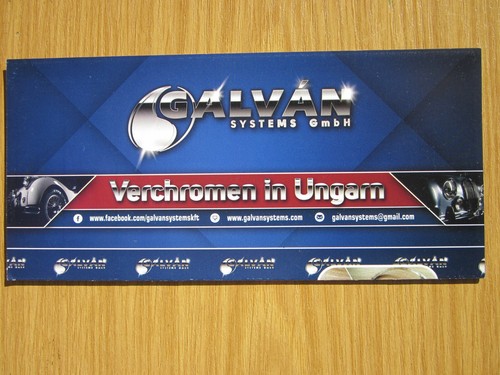 Galvan systems verchromen - verchromen, in