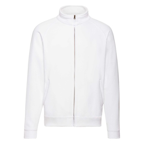 Sweatjacke weiß fruit the - fruit,