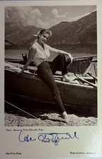 Heidi Brühl signiert Immenhof