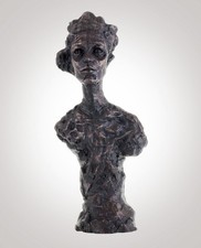 Alberto Giacometti - Bust of Annette - Bronze - 69 cm - After - Rare