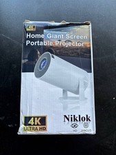 Niklok Mini Beamer 4K Ultra HD