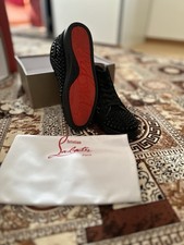 Christian Louboutin Sneaker In Schwarz Leder Men Schuhe 42