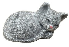 Steinfigur kleine Katze