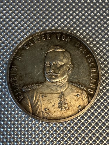 Silbermedaille wilhelm - silbermedaille, ii