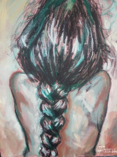ölbild abstrakt gemälde - abstrakt,