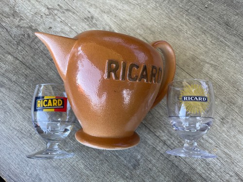 Große keramik ricard - ricard, kanne