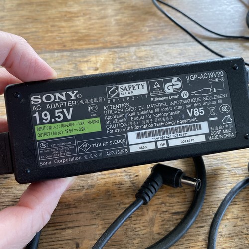 Sony vgp ac19v20 laptop - sony, vgp-ac19v20