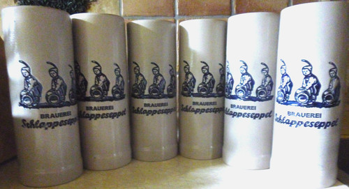 Bierkrug steingut - bierkrug,