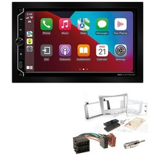 Wifi Apple CarPlay Android Auto Autoradio für Lancia Delta III 2009-2014 silber