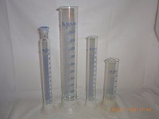 Laborglas Messzylinder Mischzylinder 1000 ml  250 ml