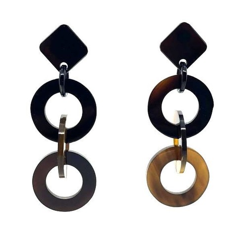 Camilieri horn ohrringe - horn,