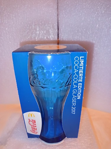 Coca cola donalds glas blau - coca,