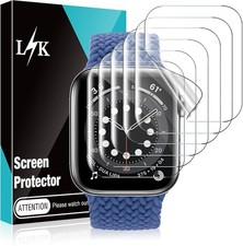6 Stücke Schutzfolie für Apple Watch Series 6 5 4 SE 40mm und Apple Watch