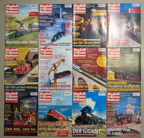 Modelleisenbahner 2001 heft - modelleisenbahner, 2001,