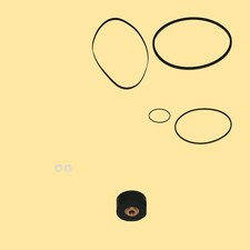 Riemen Andruckrolle = Kit 1 für Wega 205 C Cassette Deck