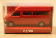 Herpa 043250 Mercedes LT Bus HD rot Fensterbus Hochdach 1:87, H0, OVP