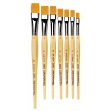 Da Vinci Schulmalpinsel Synthetikpinsel Junior 304 flach - ab Größe 12