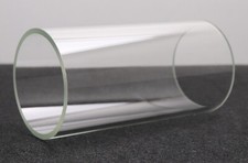 SCHOTT DURAN Glassrohr Wandstärke 5mm Ø 100mm Länge 200mm Absplitterung am Rand