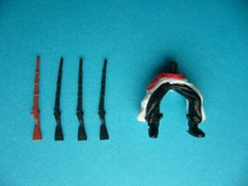 Timpo 1 Araberreiter Unterteil / Araber Reiter und noch 4 Gewehre