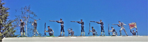 11x infantrie soldat - soldat, militÄr