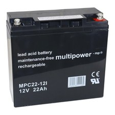 Multipower MPC22-12I 12V 22Ah