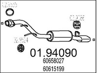 Endschalldämpfer 01.94090 MTS