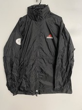 Adidas vintage Nylon Glanz Jacke Gr. L shiny 100% Polyamid schwarz 378