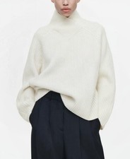 Pullover, Cos, Creme, 100%