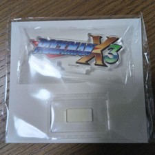 Mega man logo - x3, block