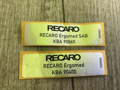 Recaro sitz ergomed airbag - recaro,