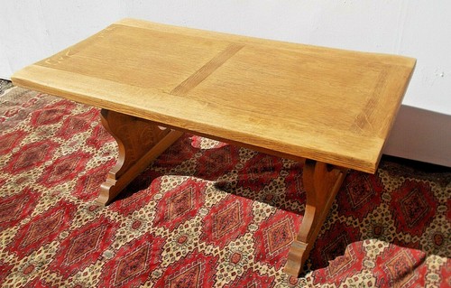 Couchtisch eiche massiv - eiche,