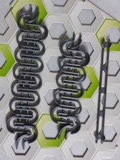 Schlangenschienen-Set, Erweiterung, komp. mit Ravensburger Gravitrax, 3D Druck