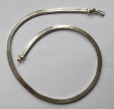 massive Halskette Silber