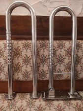 Toiletten Aufstehhilfe Toilettenstützgestell, WC Stütz- Haltegriffe, Edelstahl