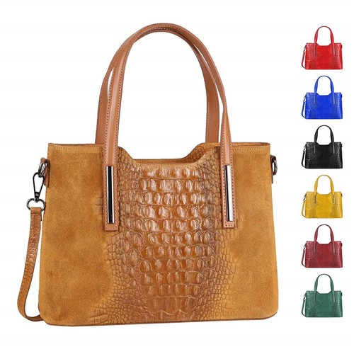 Damen leder tasche kroko - damen,
