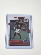 Panini Donruss Optic 2022 Drake London Falcons Rated Rookie RC NFL 