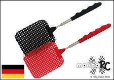 2x Fliegenklatsche ausziehbar Teleskopstiel Batsch Fliegenfänger Fliegenfalle 