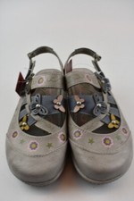 Mustang 1240-703 Damen Sandale Clogs Ivory Synthetik Gr36-41